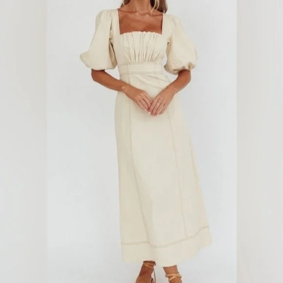 Brand new never worn western denim dress by One and Only size Medium - Picture 2 of 3